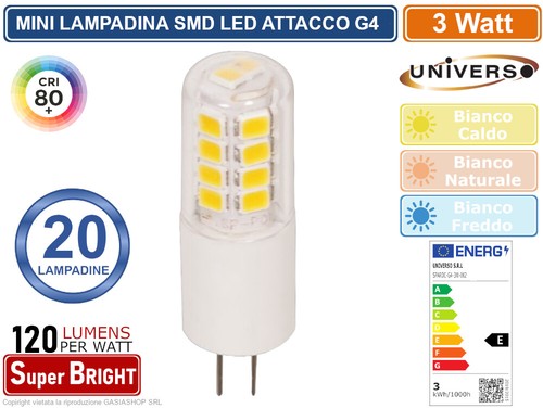Lampadine led spotlight - 20,