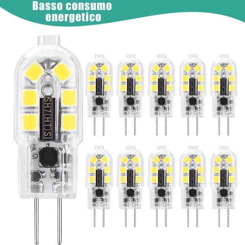 10x lampadina led 12v - lampadina, g4