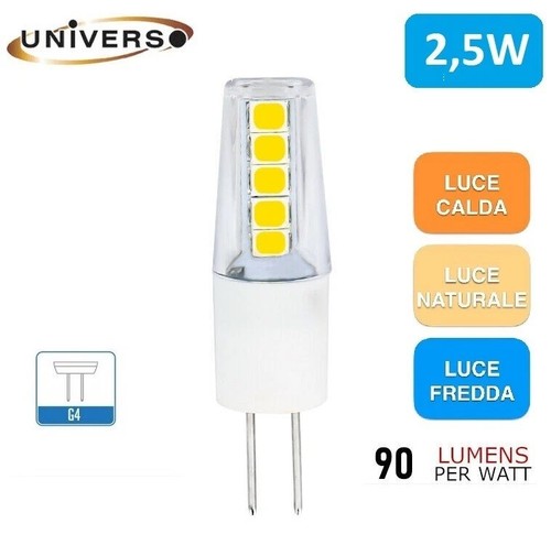 Pezzi lampadina led - g4, 2,5w