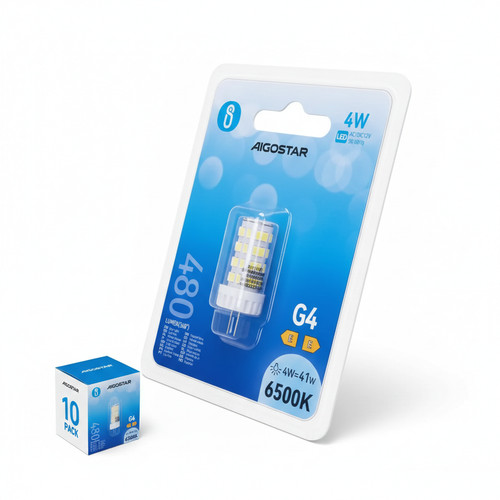 Aigostar lampadina led 4w - lampadina, g4