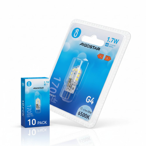 Aigostar lampadina led 7w - g4, 1.7w