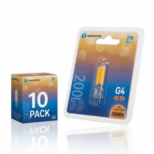 Aigostar lampadina led 2w - aigostar, g4